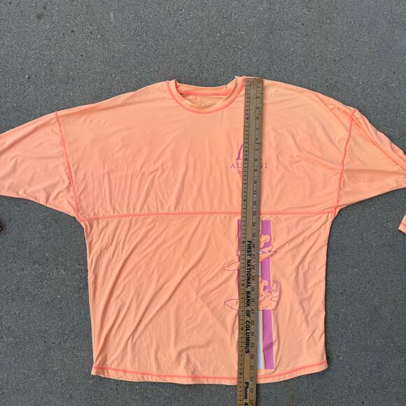 Disney Aulani Resort Spirit Jersey Orange Long Sleeve Swim Shirt UPF 50 LARGE - Picture 13 of 14